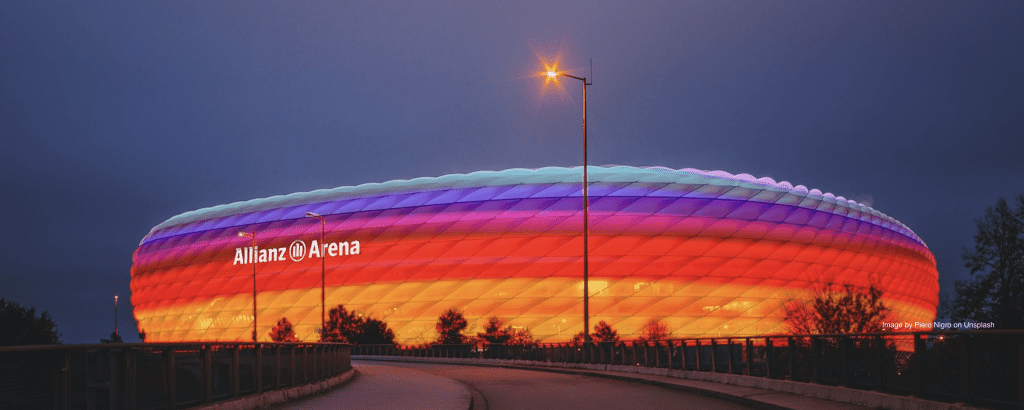 rainbow stadium allianz
